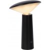 Lucide | Lucide 02807/04/30 -LED Stmievateľná lampa JIVE LED/3W/3,7V 3000/6500K IP44 čierna | LC3727