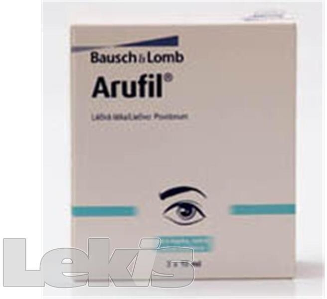 Chauvin ankerpharm Arufil očné kvapky 3 x 10 ml