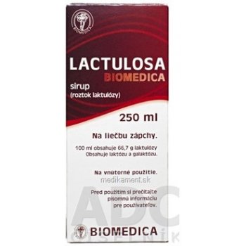 Lactulosa Biomedica sir.1 x 250 ml 50%