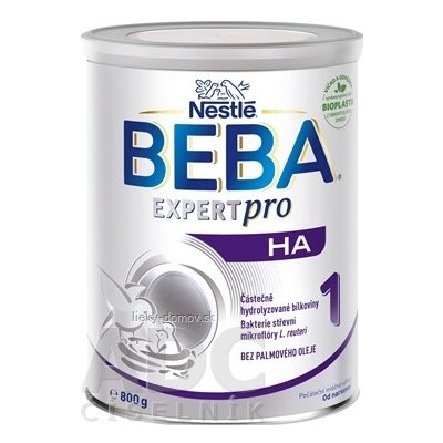 BEBA EXPERT pro HA 1 (inov.2022-09) počiatočná mliečna výživa (od narodenia) 1x800 g