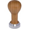 Buna café tamper, dub, olej, 41 mm, nerez mat, plochý