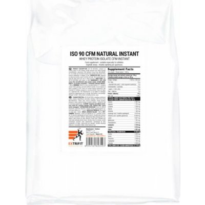 Extrifit ISO 90 Natural 1000 g