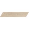 monopole ceramica Keramická dlažba 8x40 cm - Orinoco Beige Chevron - matný drevený dizajn