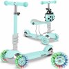 Trojkolka Ricokids Buggy - mentolová