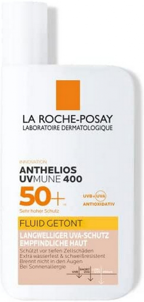 La Roche-Posay Anthelios UV Mune 400 fluid na opaľovanie zafarbený SPF50+ 50 ml