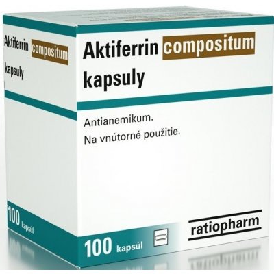 Aktiferrin Compositum cps.100 od 11,49 € - Heureka.sk