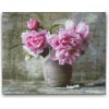 Vymalujsisam.sk Diamantové maľovanie Ružové rúže 40 x 50 cm Na kartónovej doske diamanty Okrúhle