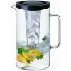 SIMAX Džbán sklenený s vekom 2,5l, so zásobníkom na ľad, so sitkom