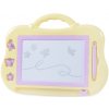 FunPlay B88130 Detská tabuľka na kreslenie s príslušenstvom, 30x23cm, žltá