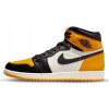 Nike Členkové tenisky 1 Retro High OG Taxi Yellow Toe Oranžová