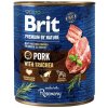 RIT BRIT Premium by nature Pork with Trachea - vlhké krmivo pre psov - 800g