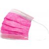 A.L.K.A. Ochranné rúška ružové jednorazové 3-vrstvové 50 ks