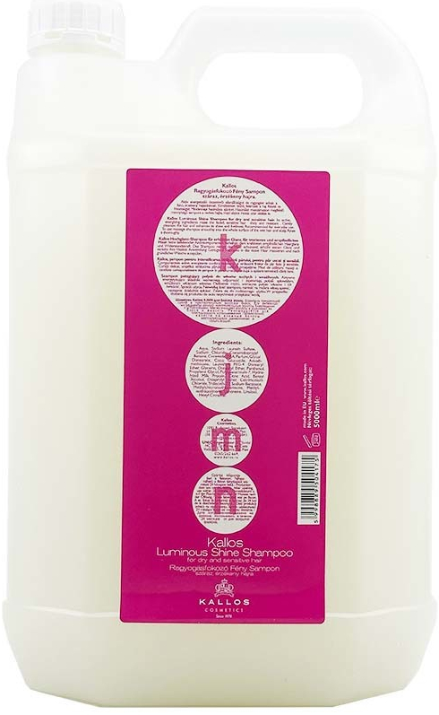 Kallos KJMN Luminous Shine Shampoo 5000 ml