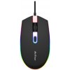 DeTech D6 drôtová herná myš - Optická, Čierna 14539058