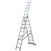 G21 Rebrík 3-dielny 5,1 m 3x8 priečok