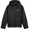 Chlapčenská bunda Puma, ESSENTIALS HOODIED PADDED JACKET čierna,biela 152