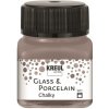 Kreul Kriedové farby na sklo a porcelán mild mocca 20 ml