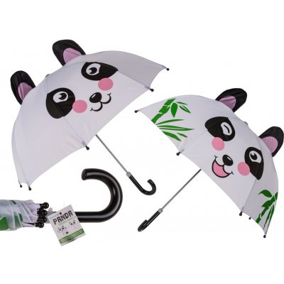 Panda I deštník dětský bílo černý