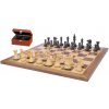 Luxusné šachové súpravy Chessmen Oxford Eboni 3,75"
