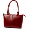 FLORENCE Dámská kožená kabelka Angelika bordo