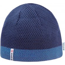 Kama ČIAPKA MERINO SP019 Pletená čiapka s plastickým úpletom tmavo modrá
