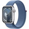 Apple Watch Series 9 GPS 41mm farba Silver Aluminum / Sport Loop Winter Blue MR923QC/A