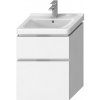 Kúpeľňová skrinka pod umývadlo Jika Cubito 54x39,8x68,3 cm biela H40J4224025001