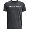 Chlapčenské tričko Under Armour, WORDMARK tmavo sivá,biela ysm