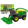 Lean Toys Malý zelený kombajn