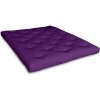 futons.cz FUTON natural latex (kaučuk) Purple 180*200 cm