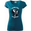 Fighting Spirit - Pure dámske tričko - M ( Petrolejová )