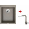 Akčný set Sinks CUBE 410 Truffle + batéria MIX 3 P GR