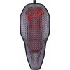Páteřový chránič NUCLEON FLEX PROi vkládací s prodlouženou spodní částí, ALPINESTARS (transparentní/šedá/červená, vel. M)