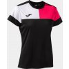 Dámske tričko JOMA Camiseta Manga Black-Pink|S