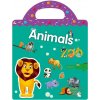 Znovupoužiteľné samolepky pre deti Animals