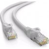 C-TECH CB-PP6-15 patch, Cat6e, UTP, 15m, šedý