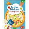 Erstes Stickern - Lieblingsessen