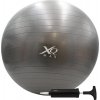 Gymnastický fitness míč Koopman s pumpou Xqmax 55cm černý