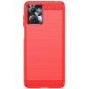 Zadný kryt Carbon červený – Motorola Moto G13 / G23 / G53 5G