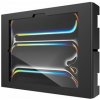 Compulocks iPad Pro M4 11 (2024), Apex Secured Enclosure Wall Mount - Škříň - pro tablet - glass mount, space - uzamykatelný - vysoce kvalitní hliník - černá - velikost obrazovky: 11 - montážní rozh