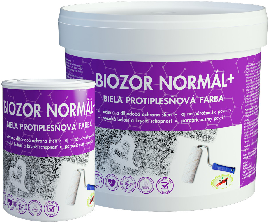 PAM Biozor Normal - Farba proti plesni Biela,16kg od 121,1 € - Heureka.sk