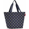Reisenthel Shopper M Metallic Dots Blue