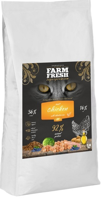 Farm Fresh Cat Adult Chicken with Blueberries GF 1,8 kg