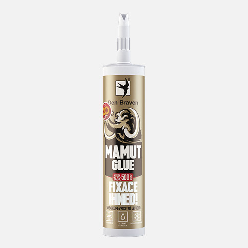Den Braven Mamut Glue High Tack 290 ml sivý od 6,6 € - Heureka.sk