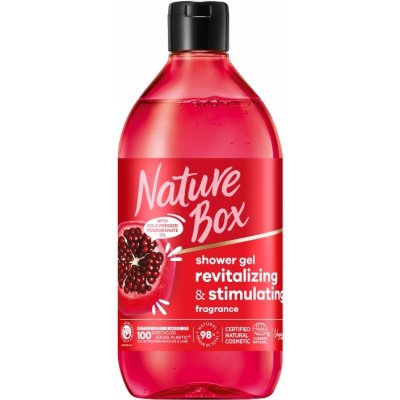 Nature Box Granátové jablko sprchový gel 385 ml