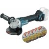 Makita Náradie - 18V AKU uhlová brúska 125 mm, bez batérie a nabíjačky DGA504Z