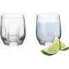 HOME Sklenený pohár na vodu 6 x 215 ml