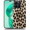 Picasee silikónový čierny obal pre Honor X8c - Brown Tiger