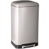 5five Odpadkový koš, kovový, šedohnědý, 30 l, Simply Smart