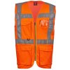 Reflexná pracovná vesta Payper EXTRA Farba: Oranžová fluo, Veľkosť: XL (S00846008802001XL)